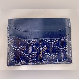 Goyard saint sulpice carholder navy